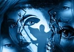dream, woman, face