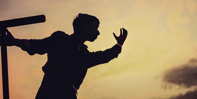 Free Man Silhouette photo and picture