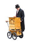 barrel organ, music, street organ