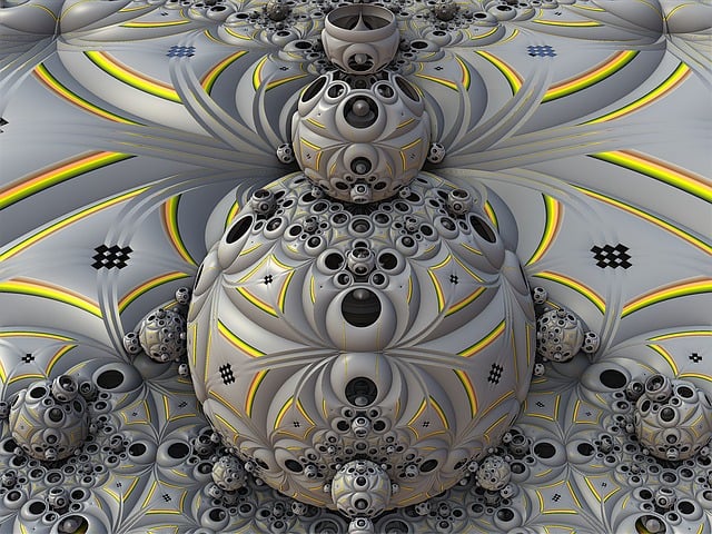 Fraktal, Machen, 3D, Symmetrie