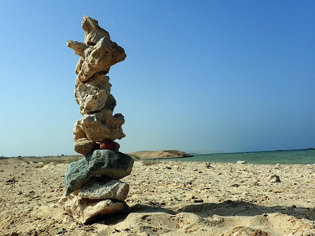 Free Meditation Beach photo and picture