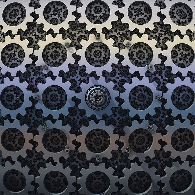 Gear, Fraktal, Gengive, 3D, Forbindelse