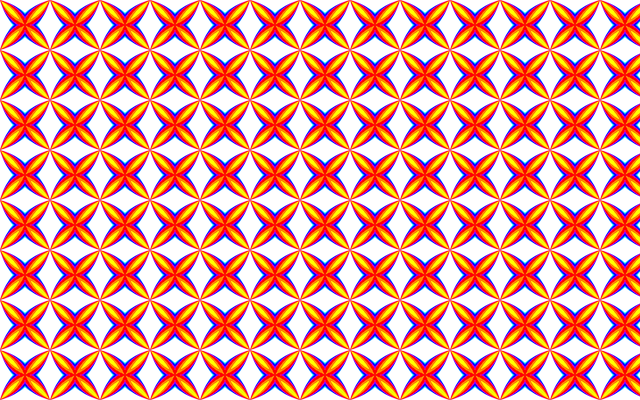 Free hexagon polygon colorful vector