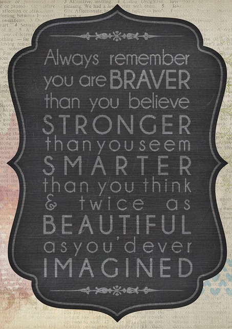 Free motivational calligraphy grunge illustration