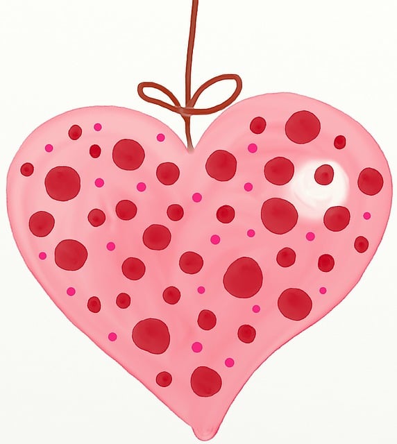 Free love heart shape illustration