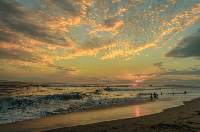 Free Sunset Ocean photo and picture