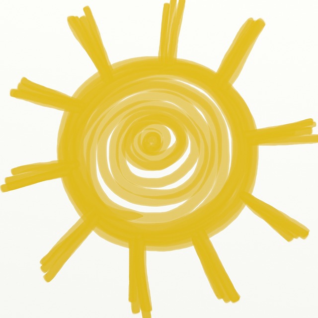 Free sky weather sun illustration