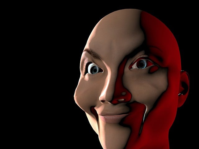 Free face portrait close up illustration