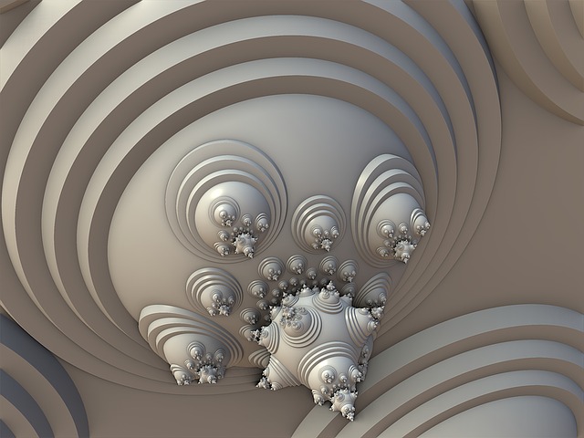 Download free HD stock image of Fractal 3D Free fractal 3d render illustration