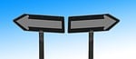one way street, road sign, shield