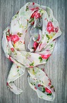 a neckerchief, scarf, material