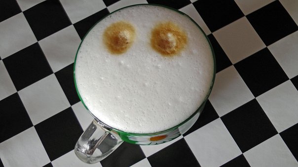 Free Latte Smiley Face photo and picture