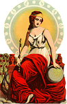 lady, woman, goddess
