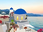 santorini, greece, architecture