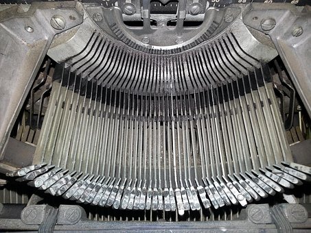 Schreibmaschine, Schlüssel, Mechanisch