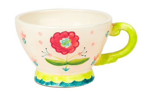 Kopp, Vakre Blomster, Blomster