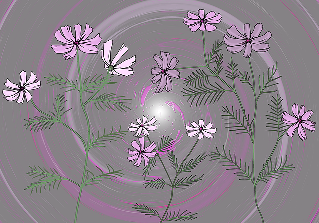 Flori, Fundal, Tapet, Serie, Natura