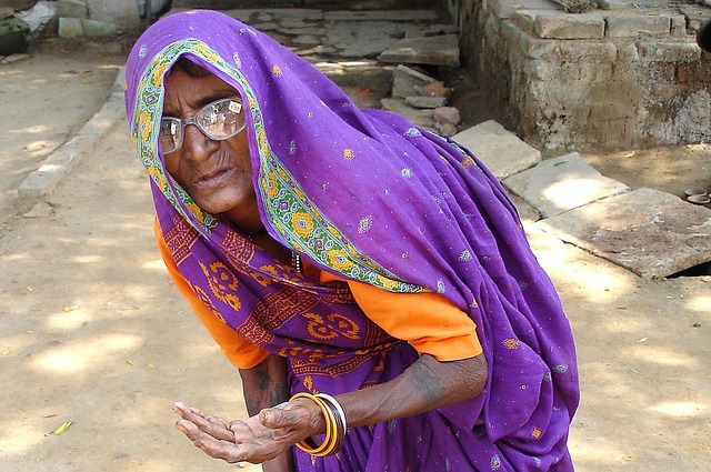 Free India Begging photo and picture