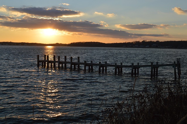 Free Sunset Bay photo and picture