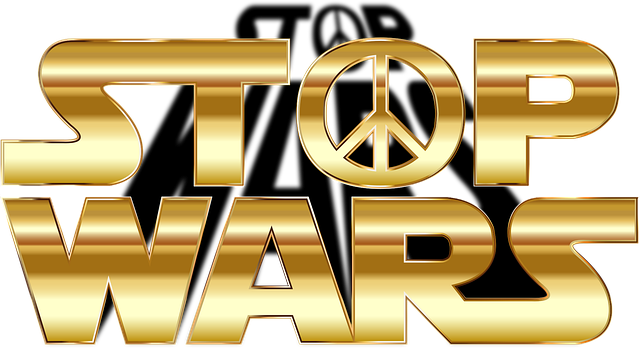 Free stop wars peace vector