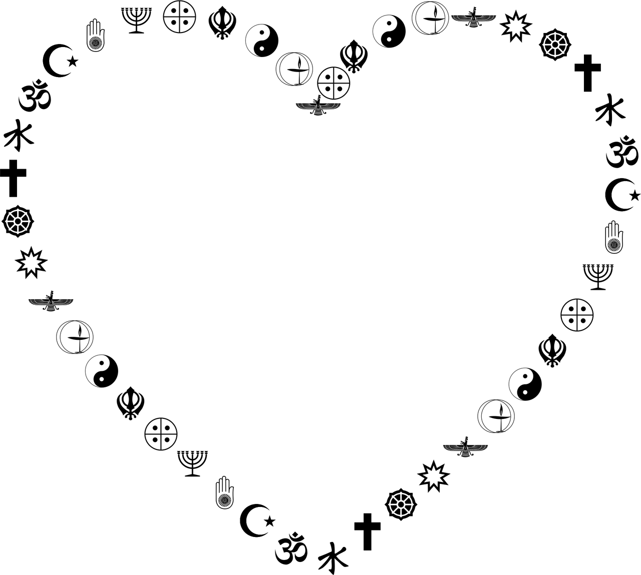 Sylwetka, Czarny, Religia, Etyka