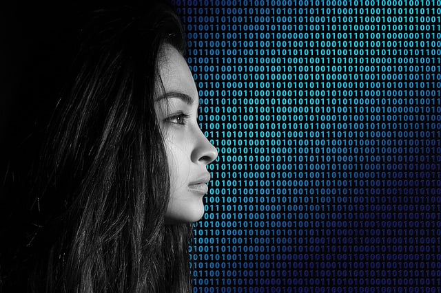 Download free HD stock image of Binary Code Free binary code privacy policy illustration