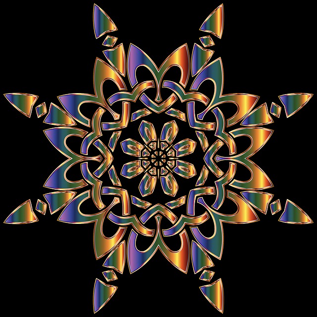 Free celtic knot design vector