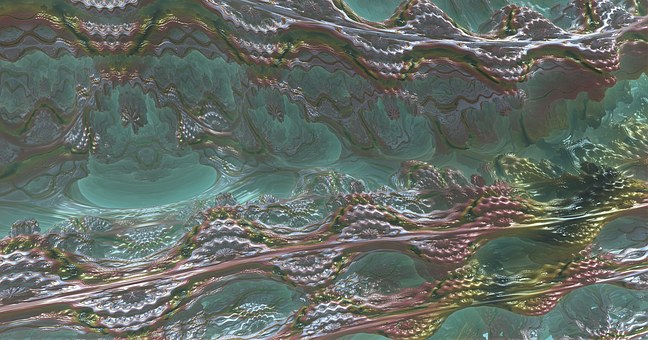 Fraktal, 3D Tapeter, 3D, Baggrund