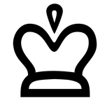 crown, icon, noble