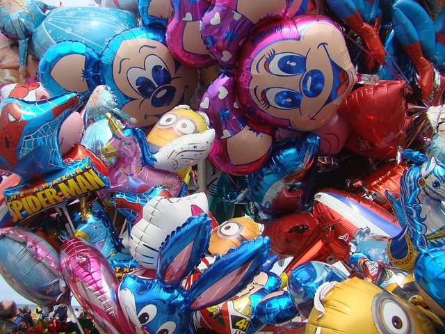 Free Balloons Multicolored photo and picture