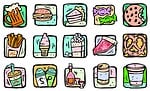 unhealthy, diet, foods