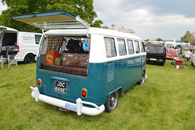 Free Camper Van Camping photo and picture