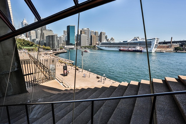 Australia, Sydney, Opera, Blå Himmel
