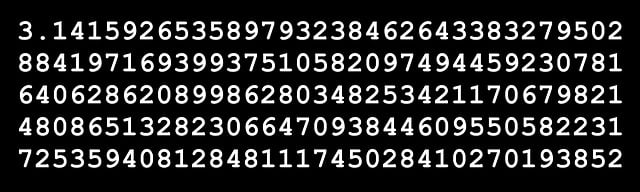 Free pi circle diameter illustration