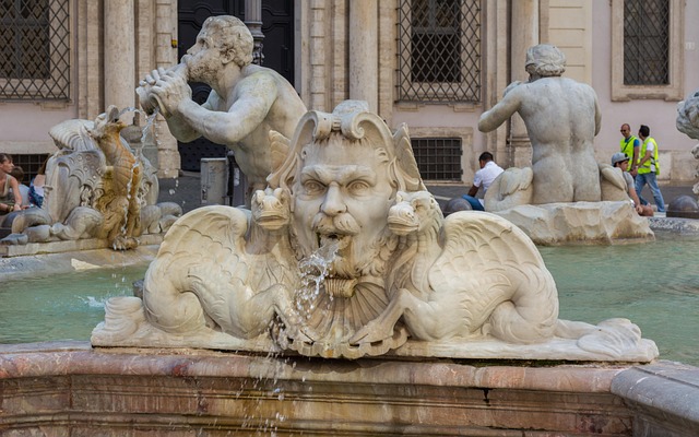Free Rome Fountain Of The Moor photo and picture