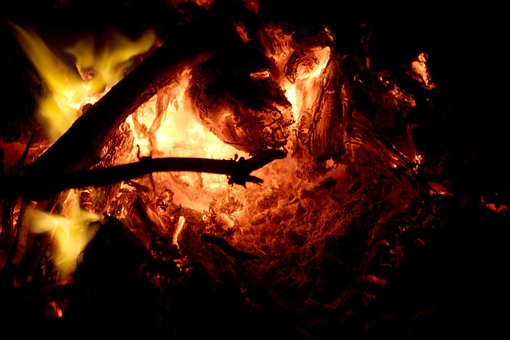 Foc, Cuptor, Căldură, Cărbune, Lemn