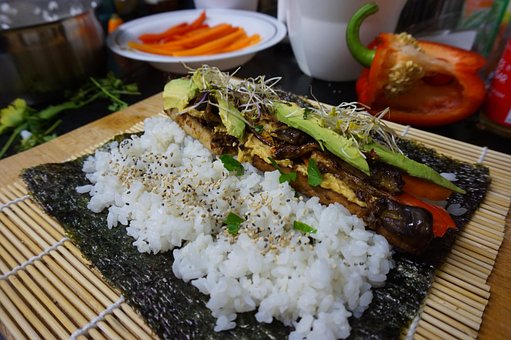 Free Tofu Sushi photo and picture