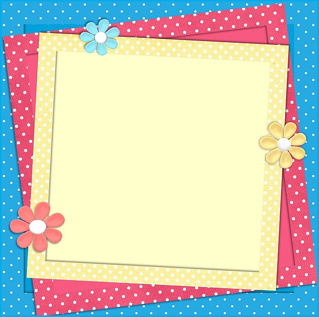 Free guestbook cute multicoloured illustration