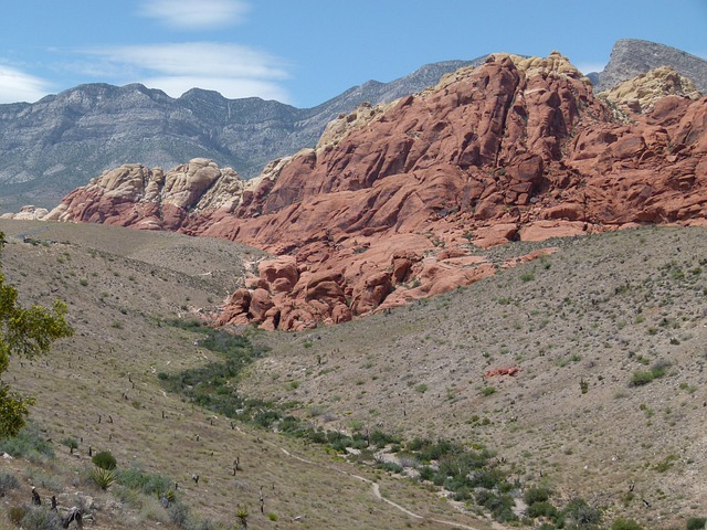 Rød Sten Canyon, Nevada, Usa