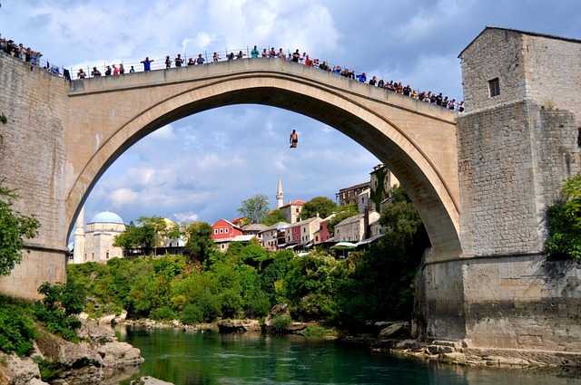 Free Mostar Old Bridge photo and picture
