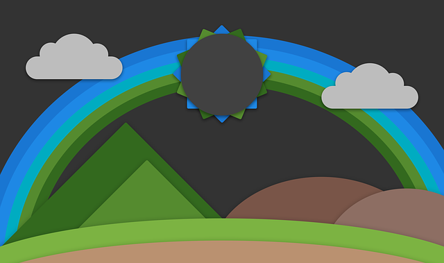 Wallpaper, Landschaft, Minimal, Natur