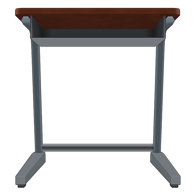 Free desk table computer desk illustration