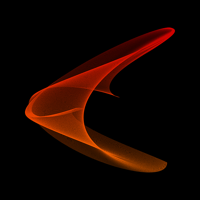 Free letter c particles illustration