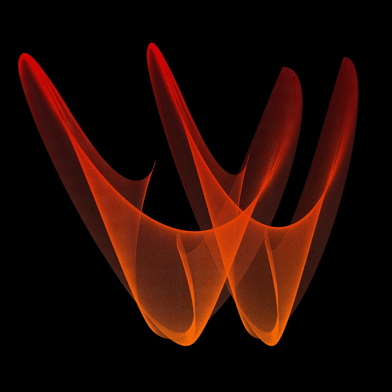 Letter W Particles - Free image on Pixabay