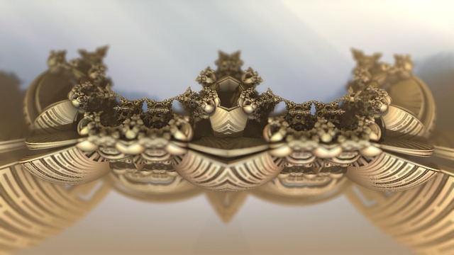 Free mandelbulb fractal sci-fi illustration