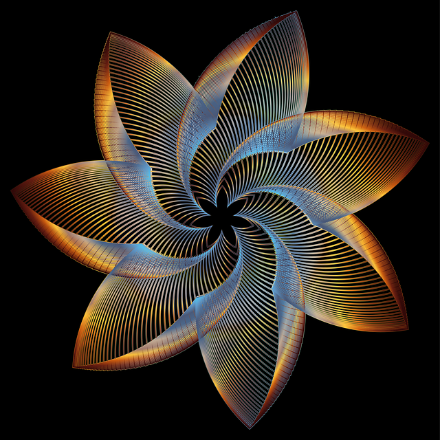 Free ornamental decorative floral vector