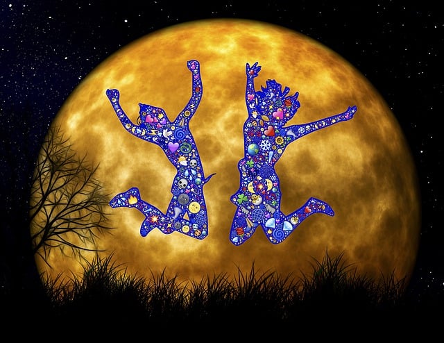 Free joy alive celebration illustration