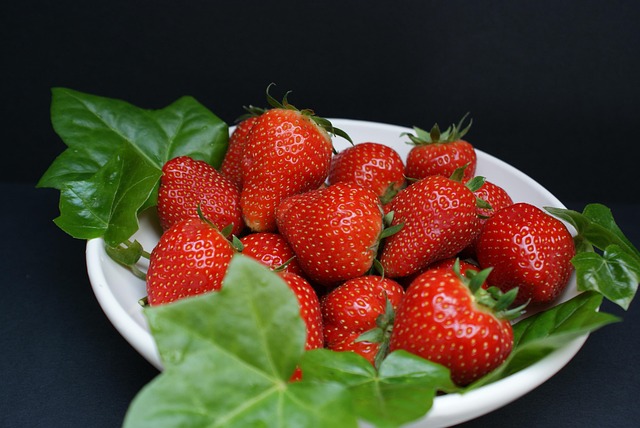 Free Strawberries May photo and picture