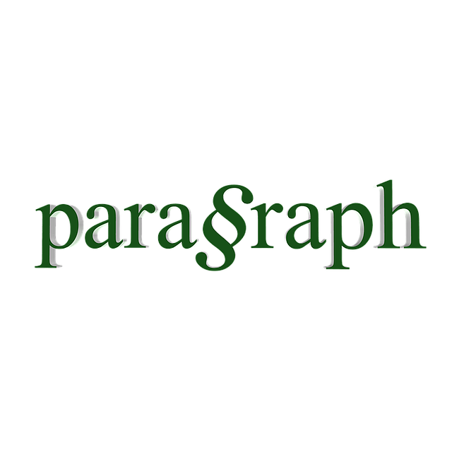 Free logo concept paragraph illustration