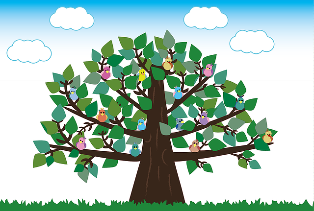 Free perch bird nature illustration